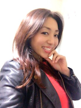 「SpRay（スプレイ）のアイテム（ライダースジャケット）」を使った、Luna さん（レディース・154cm）の春コーディネート