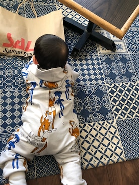 mini rodini ヒョウ柄ロンパース【水通しのみ】 ミニロディーニ ロンパースのおすすめ人気商品一覧 通販 - Yahoo