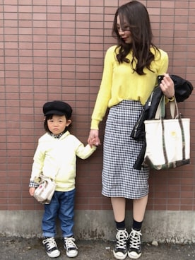 sTm.I✪⍟さん（キッズ・90cm）の春コーディネート