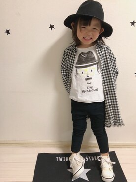 sTm.I✪⍟さん（キッズ・90cm）の春コーディネート