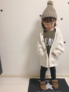 sTm.I✪⍟さん（キッズ・100cm）の春コーディネート