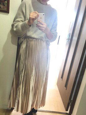 m.さん（レディース・168cm）の冬コーディネート