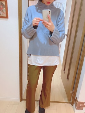 m.さん（レディース・169cm）の冬コーディネート