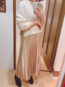 m.さん（レディース・169cm）の冬コーディネート