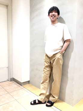 「THIBAULT VAN DER STRAETE（ティボー・ヴァン・ダル・ストラット）のアイテム」を使った、naoyakatoさん（メンズ・167cm）の春コーディネート