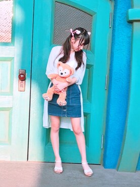 えみゅ໒꒱· ﾟさん（レディース・157cm）の夏コーディネート