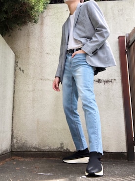 「アイテム（フォーマルスーツ/小物）」を使った、ヨハン)さん（メンズ・169cm・10代）の春コーディネート