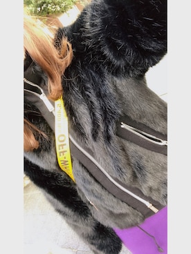 「DSQUARED2（ディースクエアード）のアイテム（ジャケット/アウター）」を使った、こぶさん（レディース・150cm）の冬コーディネート