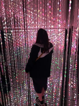 「ストリート女子」｜「アイテム（ナイロンジャケット）」を使った、こぶさん（レディース・150cm）の春コーディネート