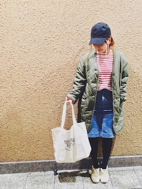 mさん（レディース・151cm）の冬コーディネート