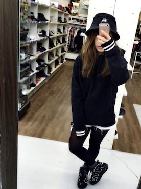 mさん（レディース・151cm）の冬コーディネート