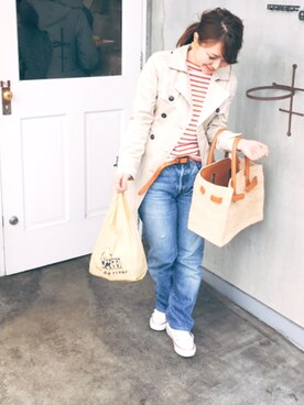 「スプリングSENSEOFPLACE」｜mさん（レディース・151cm）の春コーディネート