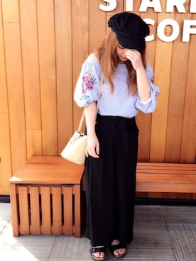 mさん（レディース・151cm）の秋コーディネート