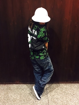 mさん（レディース・151cm）の秋コーディネート