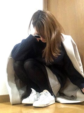 mさん（レディース・151cm）の冬コーディネート