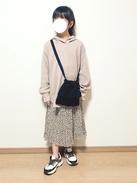 hanaoさん（キッズ・130cm）の冬コーディネート