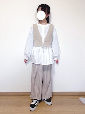 「SpRay（スプレイ）のアイテム」を使った、hanaoさん（キッズ・130cm）の春コーディネート
