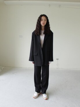 「tibi（ティビ）のアイテム」を使った、许莹さん（レディース・165cm）の春コーディネート