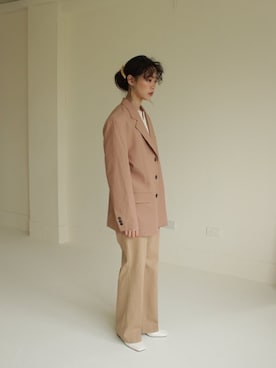「tibi（ティビ）のアイテム（ジャケット/アウター）」を使った、许莹さん（レディース・165cm）の春コーディネート