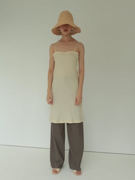 「盐系风格」｜「アイテム（スカート）」を使った、许莹さん（レディース・165cm）の夏コーディネート