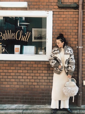 stylist_morookaさん（レディース・157cm）の冬コーディネート