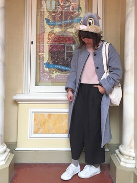 「A part by（アパートバイ）のアイテム（その他アウター）」を使った、かほこ。さん（レディース・161cm）の冬コーディネート