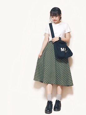 かほこ。さん（レディース・161cm）の夏コーディネート