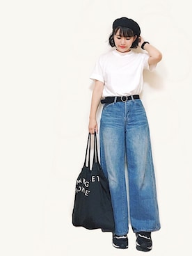 かほこ。さん（レディース・161cm）の夏コーディネート