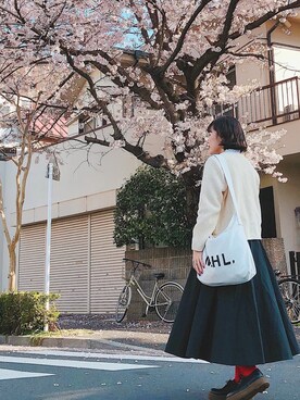 かほこ。さん(レディース・161cm)の春コーディネート
