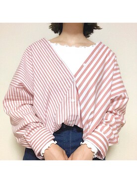 かほこ。さん（レディース・161cm）の春コーディネート