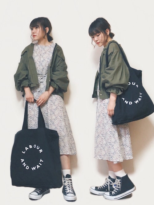 かほこ さんのトートバッグを使ったコーディネート Zozotown