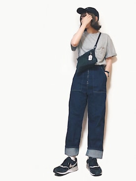 かほこ。さん（レディース・161cm）の夏コーディネート