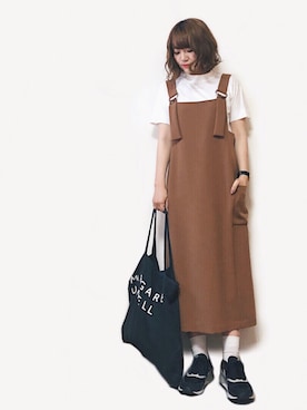 かほこ。さん（レディース・161cm）の夏コーディネート