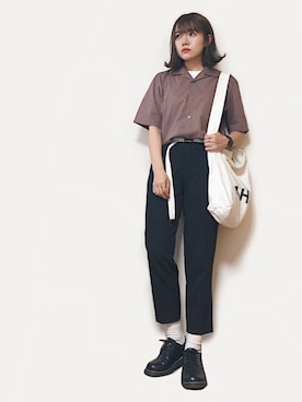 かほこ。さん（レディース・161cm）の夏コーディネート