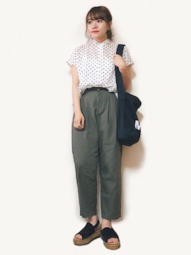 かほこ。さん（レディース・161cm）の夏コーディネート