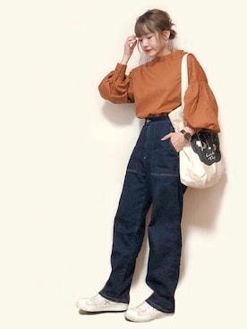 かほこ。さん（レディース・161cm）の秋コーディネート