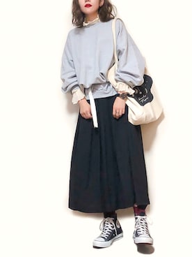 かほこ。さん（レディース・161cm）の秋コーディネート