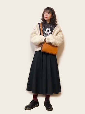 かほこ。さん（レディース・161cm）の秋コーディネート