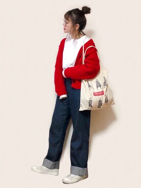 かほこ。さん（レディース・161cm）の秋コーディネート