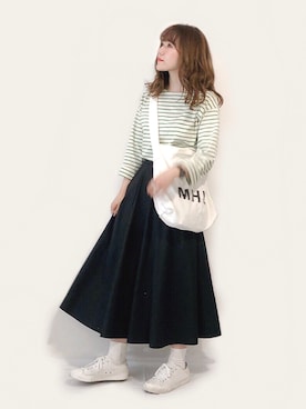 かほこ。さん(レディース・161cm)の春コーディネート