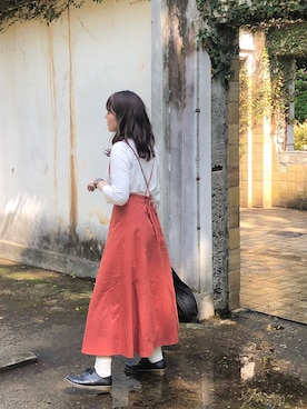 かほこ。さん(レディース・161cm)の春コーディネート