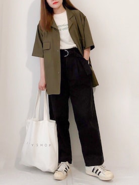 かほこ。さん(レディース・161cm)の夏コーディネート