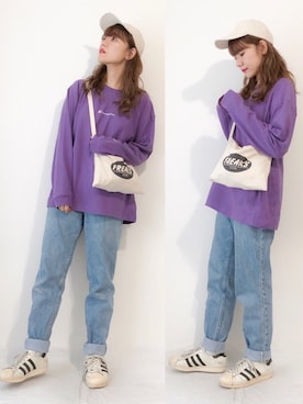 かほこ。さん（レディース・161cm）の秋コーディネート