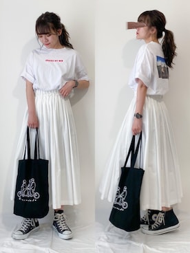 かほこ。さん(レディース・161cm)の夏コーディネート