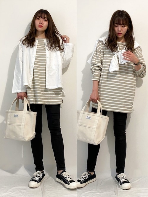 かほこ さんのトートバッグを使ったコーディネート Zozotown
