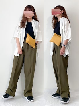 かほこ。さん（レディース・161cm）の夏コーディネート