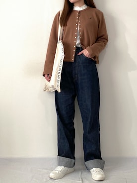 かほこ。さん（レディース・162cm）の秋コーディネート