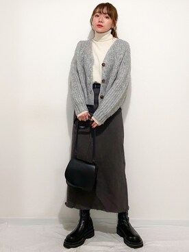 かほこ。さん（レディース・162cm）の春コーディネート