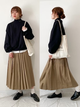 かほこ。さん(レディース・162cm)の春コーディネート