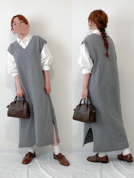 かほこ。さん(レディース・162cm)の春コーディネート